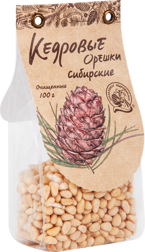 Орехи кедровые КЕДРОВЫЙ БОР очищенные, 100г, детальное фото