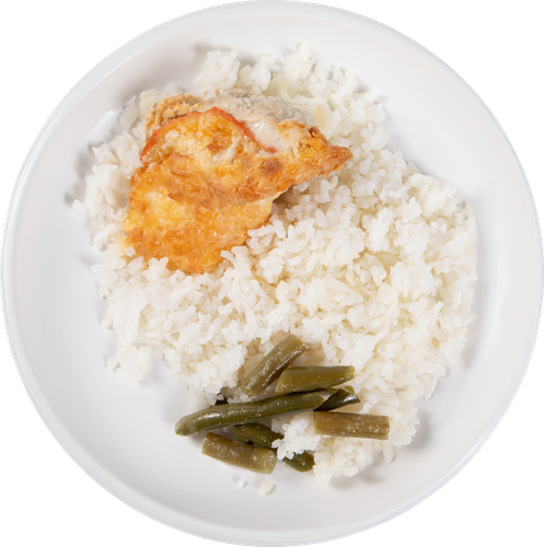 Мясо По-французски с рисом, 250г, фото