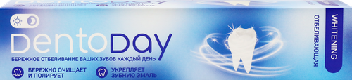 Зубная паста DENTODAY Отбеливающая, 75мл, картинка