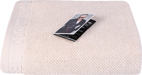 Полотенце махровое PLATINUM CHOICE 70х130см, бежевое, букле, Арт. PCba_70130be, вид
