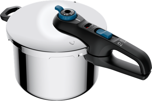 Кастрюля-скороварка TEFAL нержавеющая сталь, 6л, Арт. P2580701, фото
