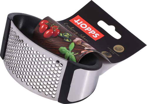 Пресс для чеснока HOPPS Cooking Show ручной, нержавеющая сталь, полипропилен, Арт. GPP-1, фотография