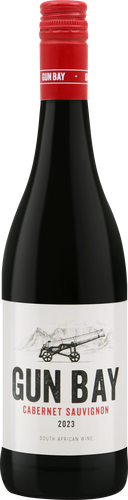 Вино GUN BAY Cabernet Sauvignon Western Cape&nbsp;сортовое ординарное красное&nbsp;сухое, 0.75л, картинка
