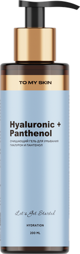 Гель для умывания TO MY SKIN Hyaluronic&Panthenol, 200мл, вид