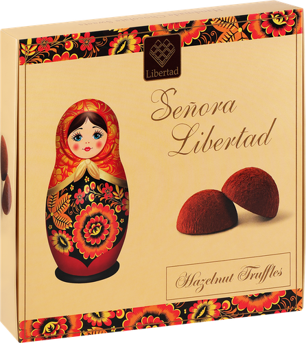 Трюфели LIBERTAD Senora с карамелизированным фундуком, 120г, фото