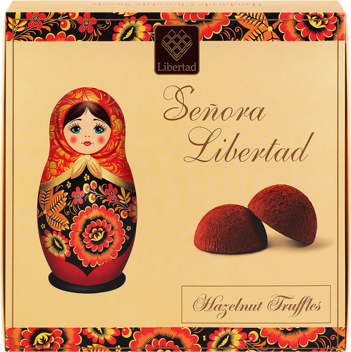 Трюфели LIBERTAD Senora с карамелизированным фундуком, 120г, изображение
