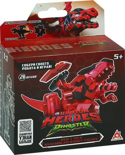 Игрушка DINOSTER Робот-конструктор 11см, в ассортименте, фото