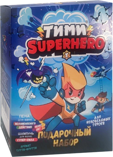 Набор косметический COMPLIMENT Тими Superhero с ароматом Тутти-Фрутти, фотография