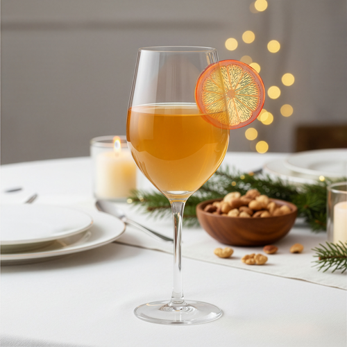 Бокал SWENSA Spritz, прозрачный, стекло, вставка ПВХ, 600мл, Арт. SWKN-G008, крупный план