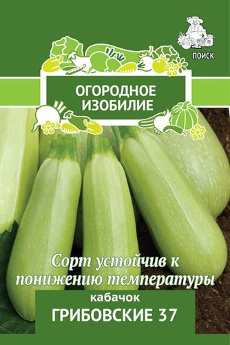 Семена Кабачок Грибовские 37 2 гр, изображение