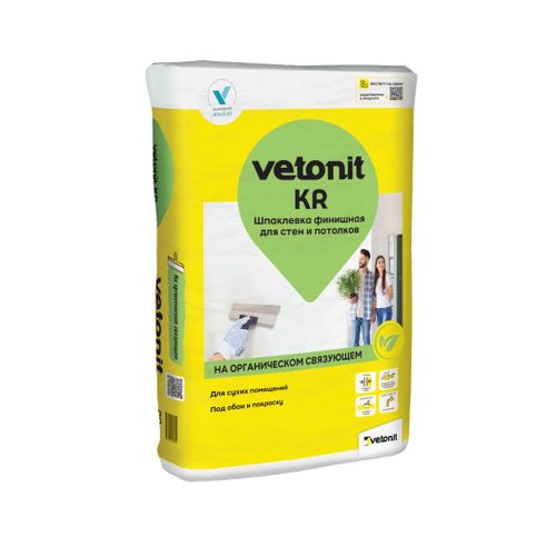 Шпатлевка финишная Vetonit KR 20 кг, фото