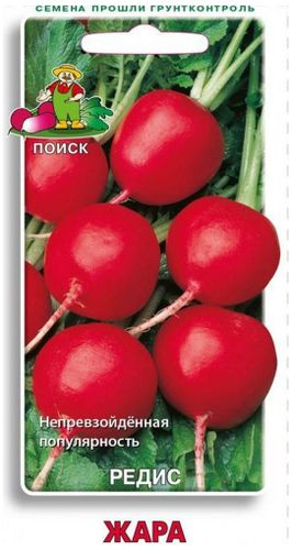 Семена Редиса ПОИСК Жара 3 г, крупный план