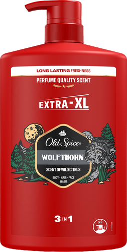 Гель для душа+Шампунь OLD SPICE Wolfthorn, 1000мл, картинка
