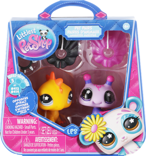Набор игровой LITTLEST PET SHOP Пара друзей, Противоположности, детальное фото