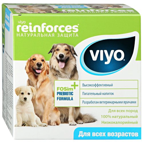Напиток Viyo пребиотический Reinforces All Ages для собак всех возрастов 30  мл 7 штук - купить с доставкой в Москве и области по выгодной цене -  интернет-магазин Утконос