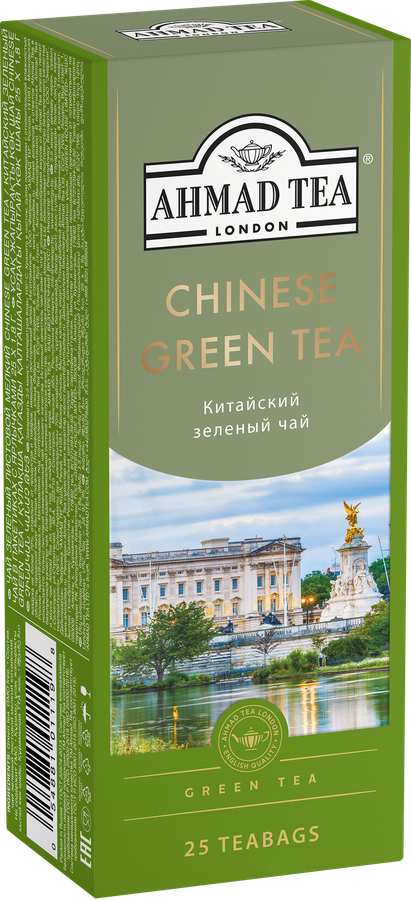 Чай зеленый AHMAD TEA Китайский, 25пак, предпросмотр