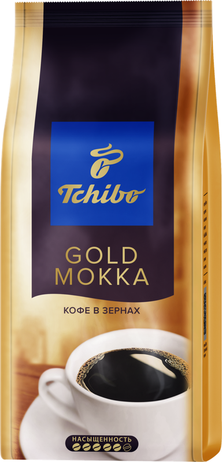 Кофе зерновой TCHIBO Gold Mokka, 250г купить в Москве и МО с доставкой ...
