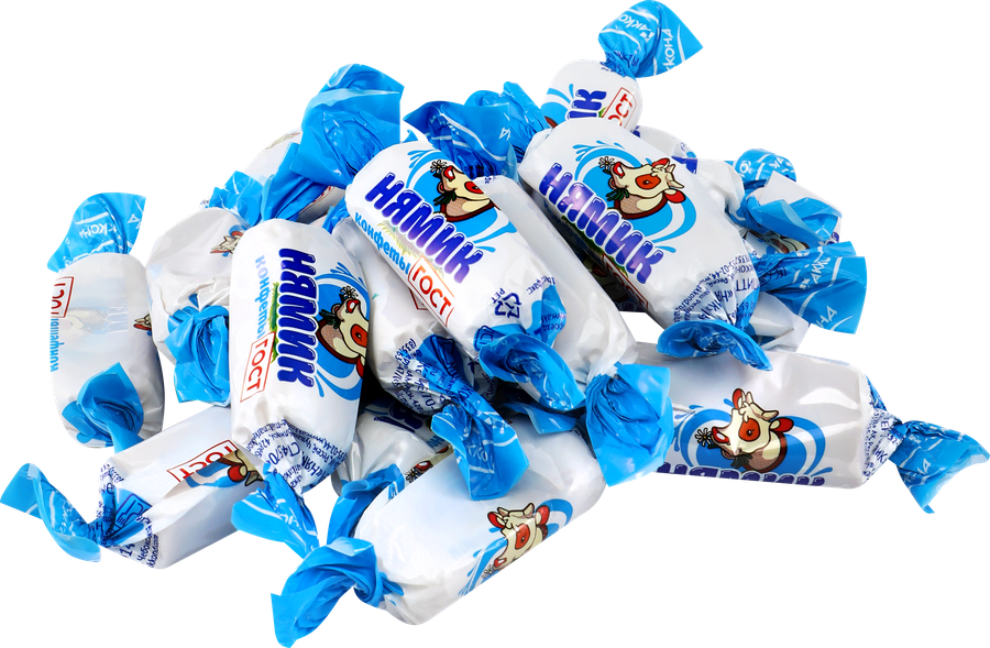 Конфеты АККОНД Нямик неглазированные молочные, 270г, предпросмотр