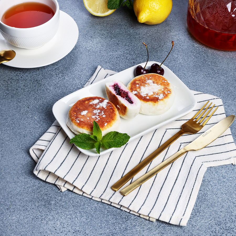 Сырники с вишневой начинкой ЛЕНТА FRESH, весовые, предпросмотр