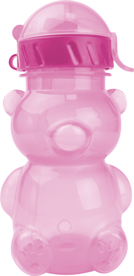 Бутылка для напитков WOWBOTTLES Мишка 350мл, в ассортименте, Арт. КК0716, предпросмотр