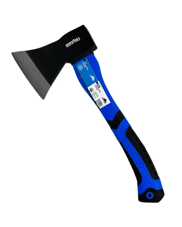 Топор VERTEXTOOLS 800 г, фибергласовое топорище 10-35-800, предпросмотр
