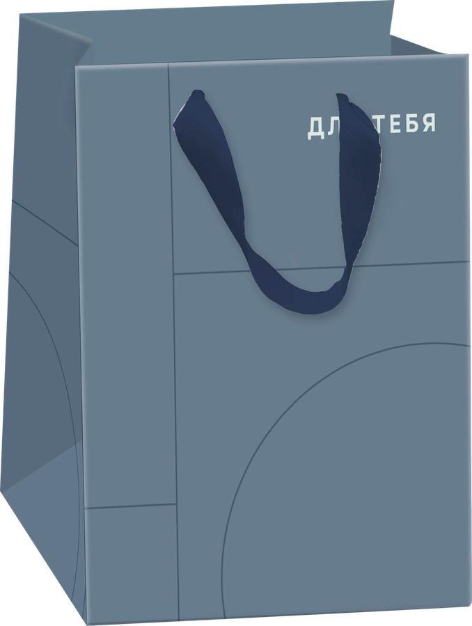Пакет подарочный CITY HOME TRADE Basic Men 14,6х11,4х6,4см, 1шт, превью