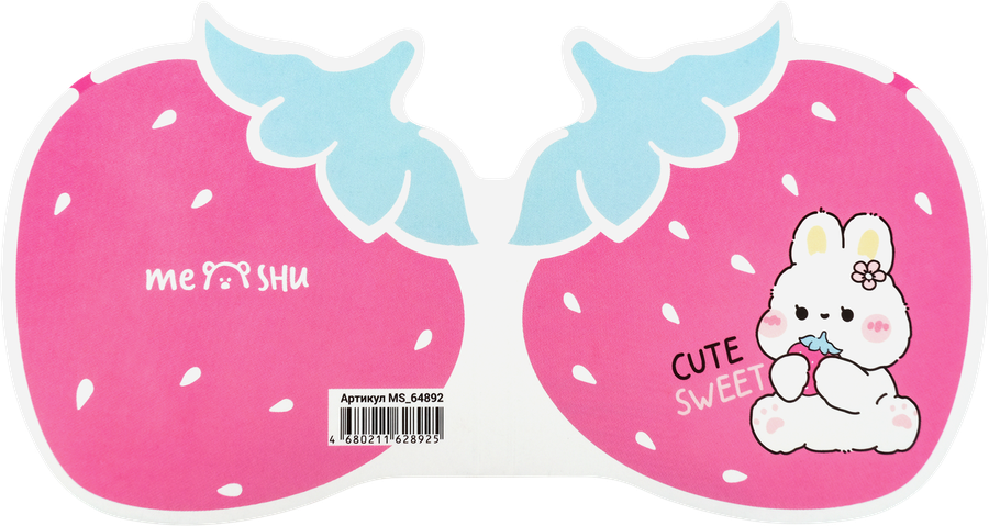 Набор MESHU Cute Sweet, флажки-закладки и самоклеящиеся блоки, 20 листов, 5 цветов, предпросмотр